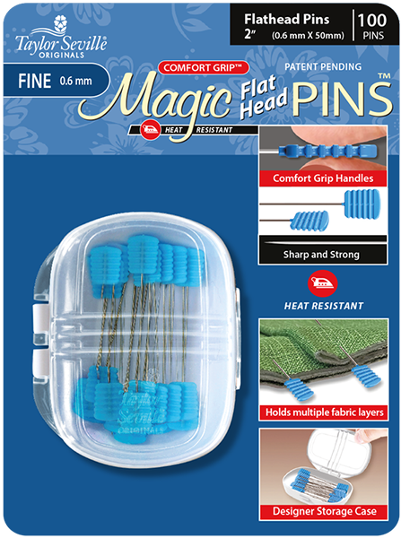 Magic SILK Pins - Fine - 50ct by Taylor Seville